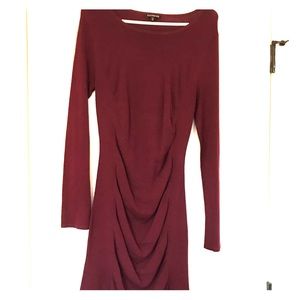 Maroon express dress
